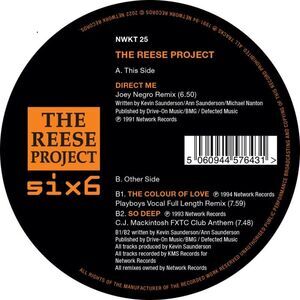The Reese Project - Remixes  12-INCH SINGLE